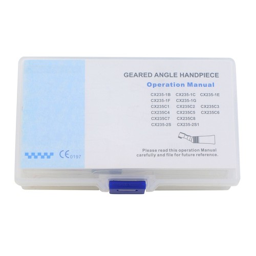 Pieza de mano eléctrica quirúrgica COXO Dental 1:4.2 45 grados contra ángulo fibra óptica - Imagen 21 de 21