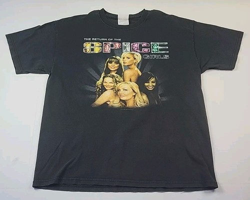 T-shirt vintage 2007 Il ritorno delle spezie bambina, L, 21x27,5", nera rara - Foto 2 di 21