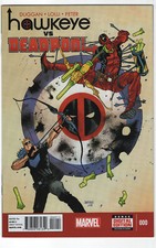 Hawkeye vs Deadpool #0 1st Appearance App Spider-Gwen & Jane Foster Lady Thor 