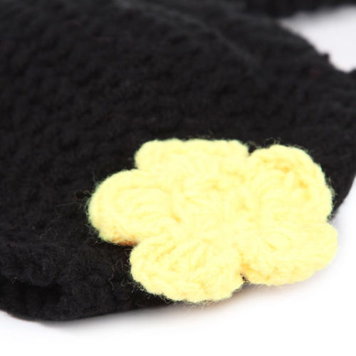 Newborn Baby Girls Boys Crochet Knit Costume Photo Photography Prop Outfits Bee - Picture 3 of 6