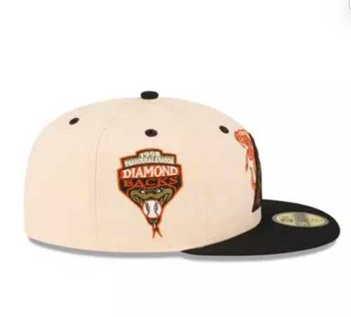 Arizona Diamondbacks New Era Mango 🥭 Habanero Sz 7 1/4 *RARE* 59Fifty Fitted - Picture 3 of 9