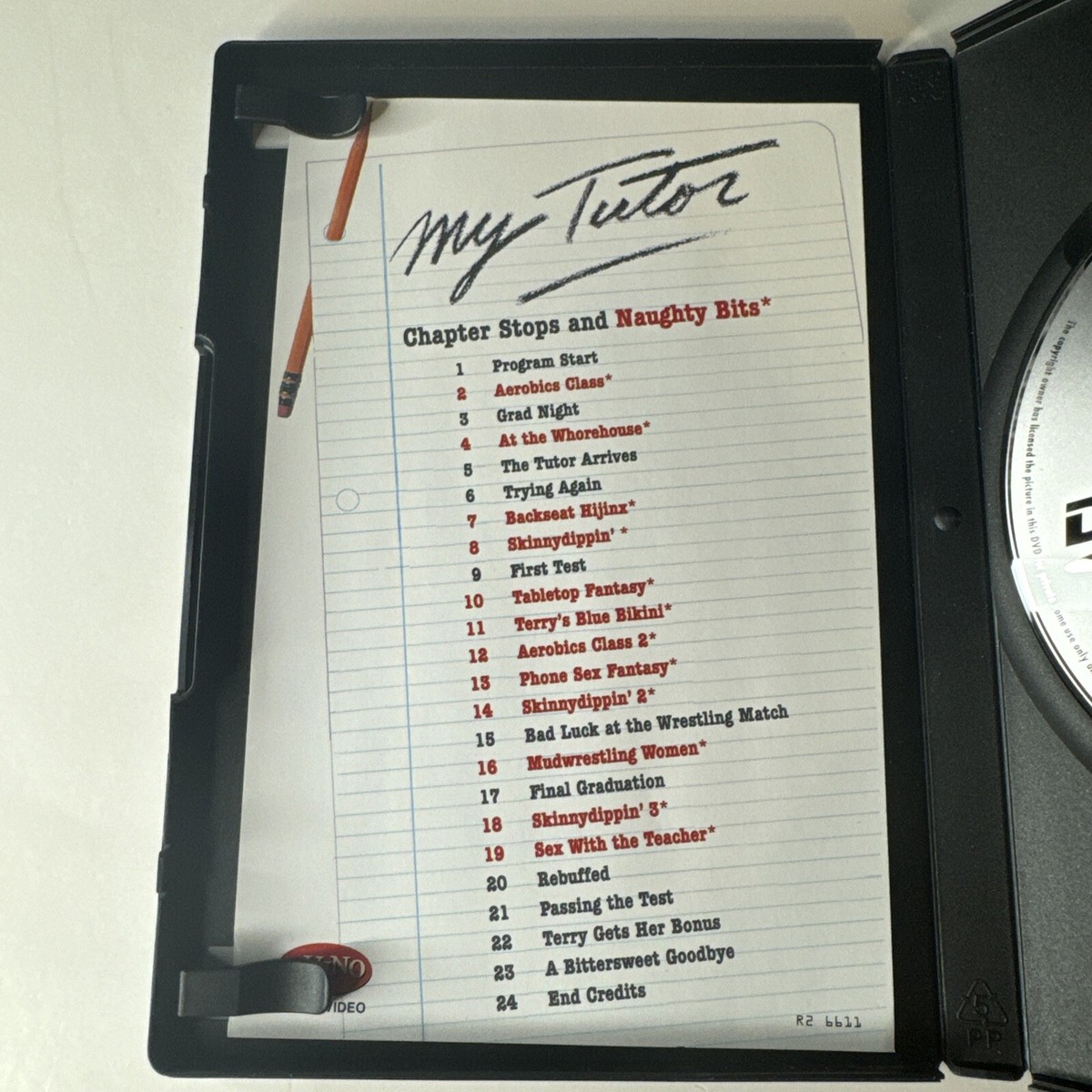 My Tutor DVD Caren Kaye Matt Lattanzi 80's Comedy Romance