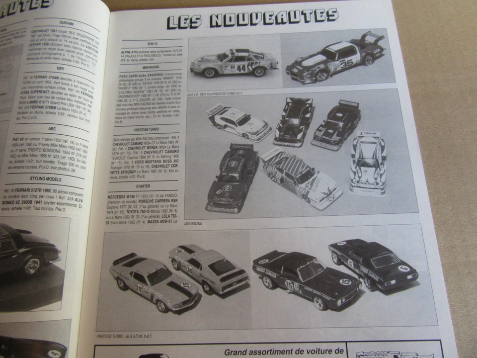 318J Argus Miniatura 148 # 09 1992 MERCURY JRD BUGATTI FRANKLIN MINT 56 Pagine - Immagine 4 di 4