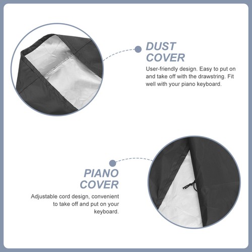 1PC Digital Piano Cover Cloth Piano Chord Cover Piano Keyboard Accessories - Bild 6 von 12