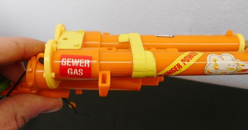 Vintage TMNT Action PLUNGER GUN Playmates Zubehör Ninja Turtles - Picture 7 of 7