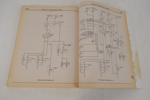 Haynes Repair Manual 1988-2002 Buick Chevrolet Oldsmobile Pontiac WIRING DIAGRAM - Bild 3 von 4