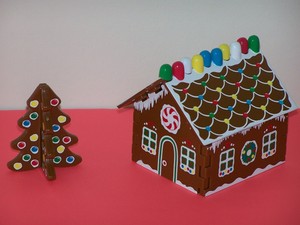 american girl gingerbread house
