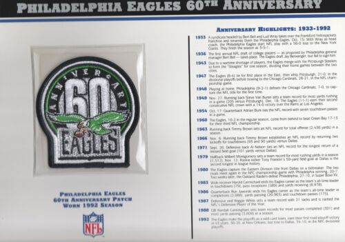 Parche Oficial Aniversario NFL Willabee & Ward NFL Elige de la lista ¡Hasta 20% DE DESCUENTO! - Imagen 24 de 43