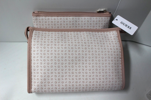 NEW WOMEN'S GUESS LARGE and MEDIUM COSMETIC JUNCTION TRAVEL COSMETIC BAGS NWT - Picture 3 of 8