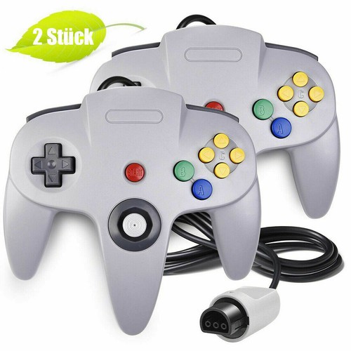 Mando con cable compatible con consola de videojuegos joystick Nintendo 64 N64 - Imagen 15 de 117