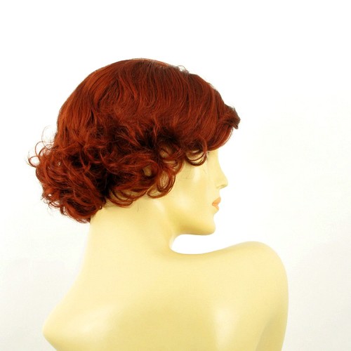 Parrucca donna ricci corta rame intenso: valentia 350 - Picture 7 of 8