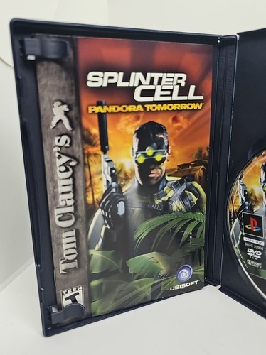 Splinter Cell Pandora Tomorrow PS2 Etiqueta Negra + Tarjeta Reg - Completo CIB - Imagen 4 de 13