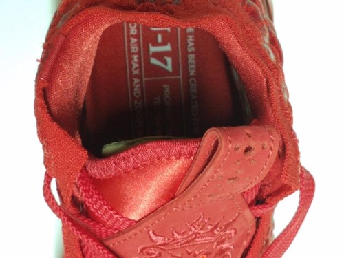 ZAPATOS DE BALONCESTO NIKE LEBRON XVII MUJER TALLA 10 EE. UU. ROJO HOMBRE TALLA 8,5 EE. UU. - Imagen 7 de 7