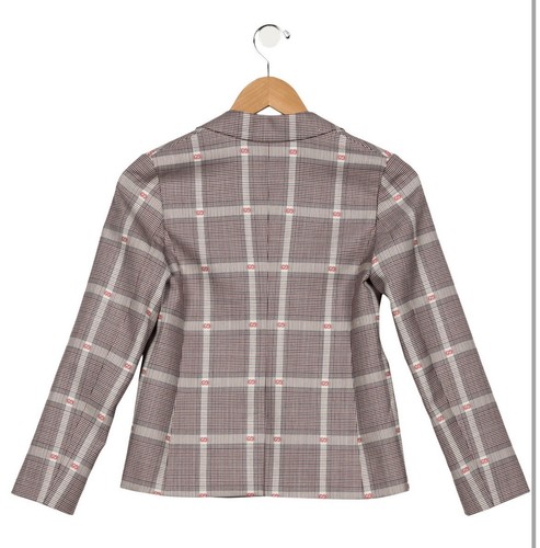 Gucci GG Supreme Brown Blazer Size 10 - Picture 2 of 9