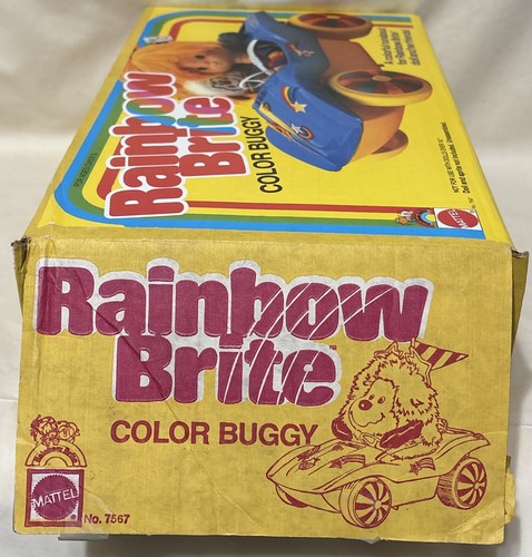 Buggy Rainbow Brite Color con Caja Original (INCOMPLETO) - Mattel Vintage 1983 - Imagen 10 de 11
