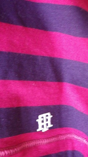 Tommy Hilfiger Intimates Damen Nachtwäsche Shirt S Small Petite Maroon Neu mit Etikett - Bild 4 von 5