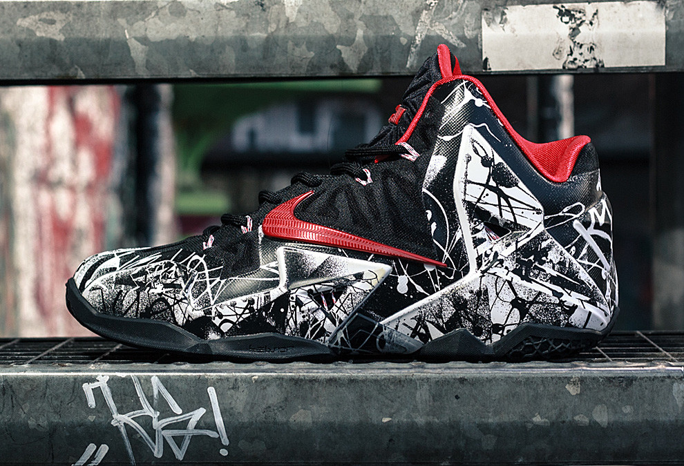 Nike lebron 11 xi graffiti dimensioni 616175-100 cavs kyrie bhm all star - Nike lebron 11 xi graffiti dimensioni 616175-100 cavs kyrie bhm all star -