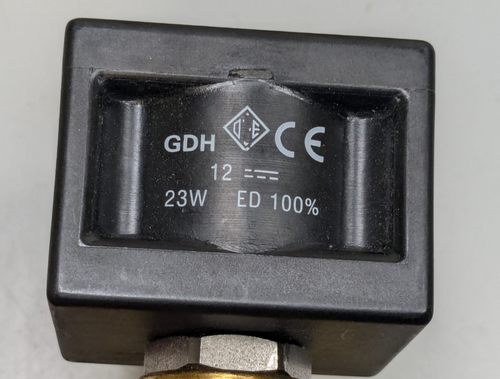 NEW Granzow W5H49-00V 2-Way Normally Closed 3/4" 12V Solenoid Valve   2-230 Psig - Picture 3 of 8
