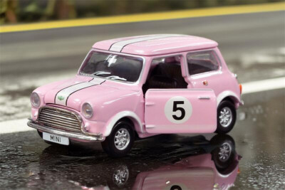 TINY Mini Cooper Mk 1 ピンク 1/50 Tiny 1:50 Mini Cooper Mk 1 Pink Diecast Model Car | eBay