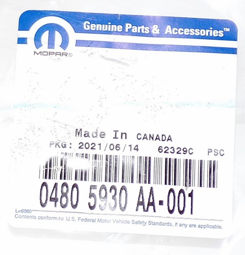 New OEM Mopar Right Fog Lamp Bezel for 2005-2010 Dodge Charger 300 04805930AA - Picture 5 of 5