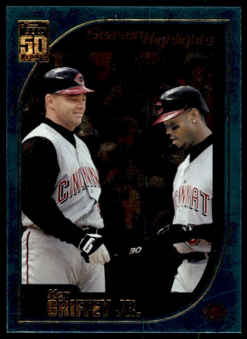 @you_n01 2001 Topps Ken Griffey Jr Limited Edition #389 PSA 9 Reds | eBay