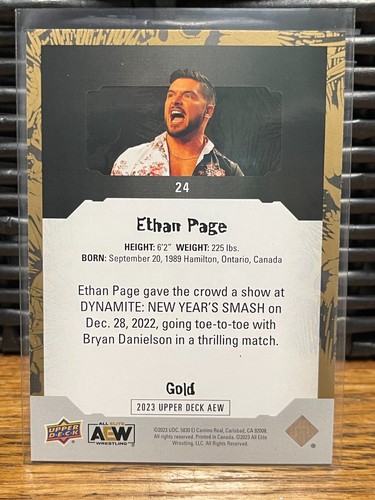 2023 Upper Deck AEW - Base and Parallels Singles PICK FROM LIST - Picture 125 of 195