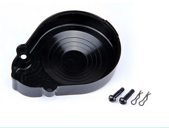 Alloy CNC Metal Gear Cover for HPI baja 5b KM ROVAN 1/5 rc car gas  - Image 3 of 4