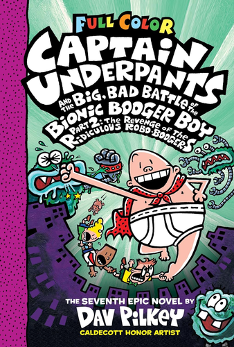 The Revenge of the Ridiculous Robo-Boogers (Captain Underpants and the Big, B... - Picture 4 of 12