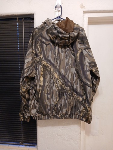 Columbia Jacket Men Sz XLT Camouflage Silent Hunter Omni Tech Hooded Zip Up - Picture 16 of 18