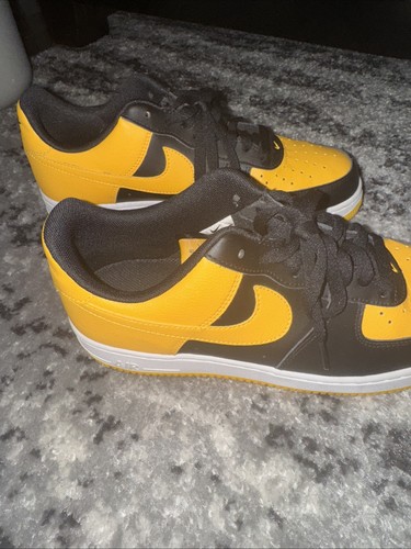 Nike Air Herren 9 Gelb Und Schwarz  - Bild 5 von 6