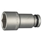 Impact Long Socket HP4NV-30L, 12.7mm Drive, 1/2" Width, 30mm