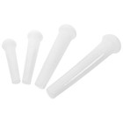 4-teiliges Keramik-Stampfwerkzeug: 6/5/4/3 Zoll lange Porzellan-Mahlstäbe zum