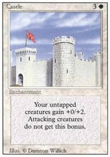 Castle - Medium Play MTG Revised