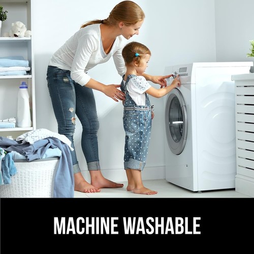 GORILLA GRIP Memory Foam Bath Rugs, 1'5" x 2' (Rectangular), Graphite Gray  - Bild 9 von 9