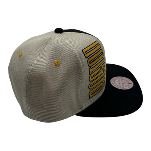 Mitchell & Ness Boston Bruins Pop Panel Hat Cap Snapback NHL Hockey Black OSFA - Picture 6 of 8