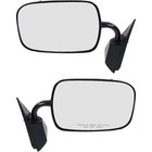 Mirrors For 1988-1998 Chevrolet C1500 Left Right Manual Glass and Fold Paintable