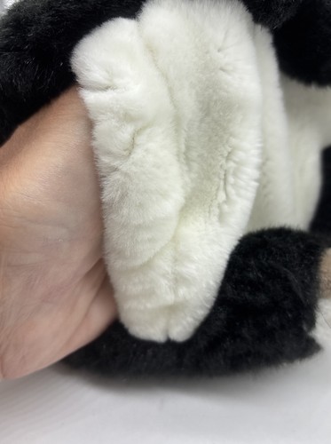 Folkmanis Esmoquin Gatito Gatito Gato Peluche Marioneta de Mano 9" Juguete de Peluche Negro Blanco - Imagen 6 de 8
