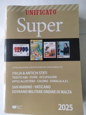Catalogo Unificato Super  dei francobolli 2025 :  OCCASIONE
