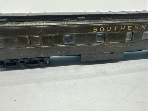 HO Scale Athearn 1873 Standard Observation Train Rail Car Southern 7 Preowned - Picture 3 of 17