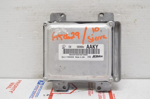 2010-2013 Chevrolet Silverado 12636004 Engine Control Module Unit Ecm I71 033 - Picture 2 of 4