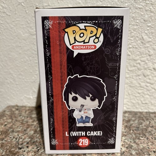 Funko Pop! Vinyl: Death Note - L (w/ Cake) - Hot Topic (Exclusive) #219 - Picture 4 of 5