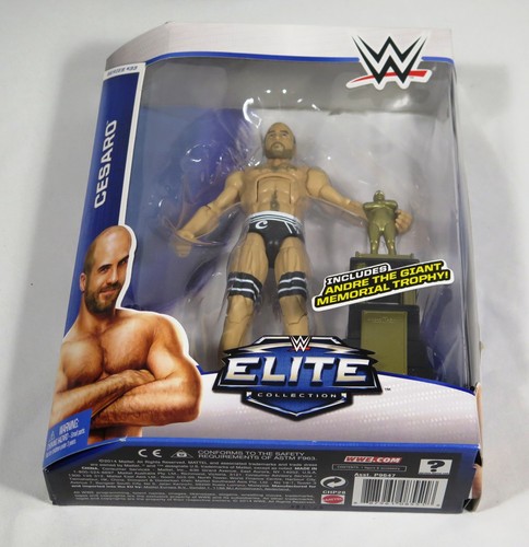 WWE Cesaro Elite Series #33 Andre the Giant Trophy Action Figure Mattel 2014 - Picture 2 of 6