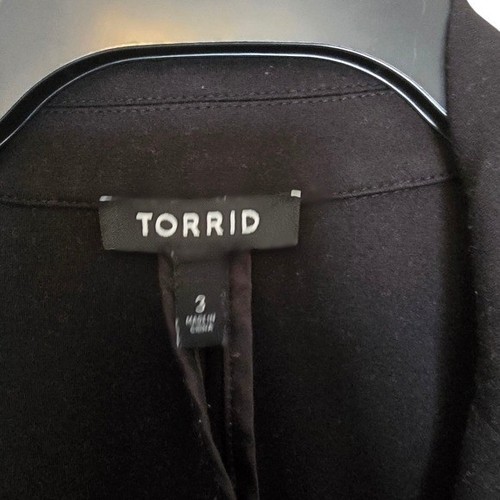 Torrid Blazer schwarz Größe 3 3xl 3/4 Arm - Bild 2 von 6