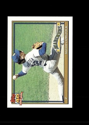1991 Topps - Keith Comstock #337