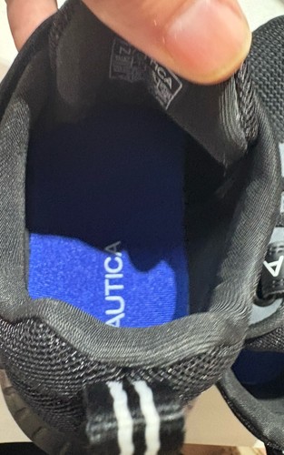 Nautica KA0246 Toddler Athletic Shoes Towhee Black Grey Cobalt Size 11 EUR 28 - Picture 6 of 6