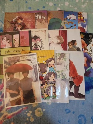 Hetalia Doujinshi 14 BL Spamano Book Lot Spain x South Italy (Romano)