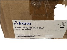 Extron Cable Cubby 100  Black Part No: 60-1592-10