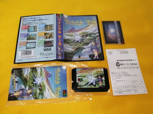 TWINKLE TALE SEGA Mega Drive / GENESIS REG CARD RARE!! - Picture 2 of 5