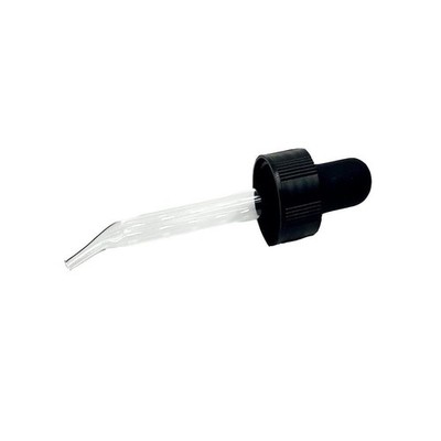18-400 dropper cap with 71mm glass  pipette (100 pk)
