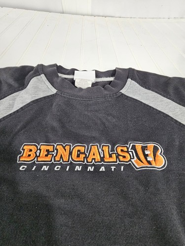 Vintage Cincinnati Bengals Sweatshirt Herren M NFL Schwarz Rundhals NFL - Bild 4 von 10